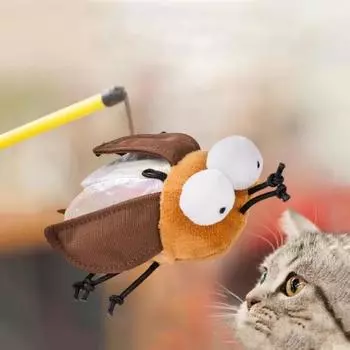 Crickets Flies Cicadas Insect Calling Cat Bite Resistant Cat Teaser Toy Teeth Cleaning Style A