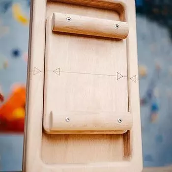 Crimp Clash Альпинизм Тренажер для пальцев и запястий Тренировка для перетягивания запястья Веселое соревнование по скалолазанию Обучение коричневый