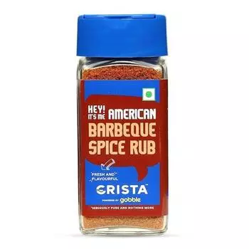 CRISTA American Barbeque Spice Rub | Международная смесь специй | Приправа BBQ для овощей и панира | 50 г
