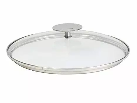 Cristel Glass Lid Platinum 8mm, 24cm