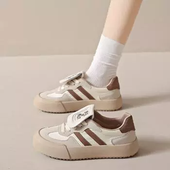 CRLAYDK 2024 New Women s Flip Cover Sneakers Slip On Casual Shoes Low Top Fashion Comfortable Skate Lady Walking Tennis Flats 38
