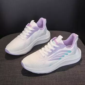 CRLAYDK 2024 женские кроссовки для ходьбы на шнуровке теннисные кроссовки для бега легкие повседневные сетчатые спортивные кроссовки для активного отдыха дышащие кроссовки 35
