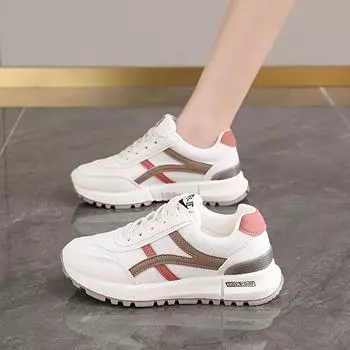 CRLAYDK Classic Women s Fashion Casual Chunky Sneakers Platform Mesh Walking Tennis Travel Sports Lifestyle Shoes for Girls 35