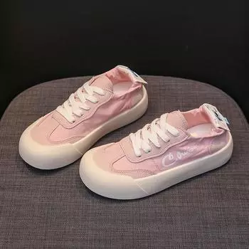 CRLAYDK Women s Fashion Shoes Casual Slip On Umbrella Cloth Sneakers Low Top Canvas Tennis Comfortable Walking Flats for Youth 37