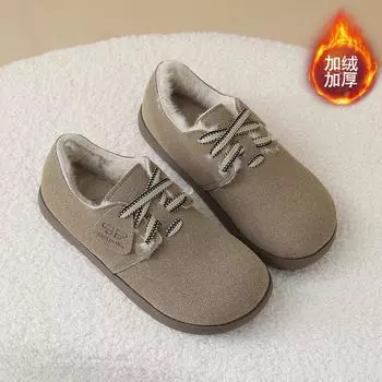 CRLAYDK женские мокасины тапочки замшевые теплые искусственный мех подкладка шнуровка для дома и улицы слипоны повседневная женская зимняя обувь 35