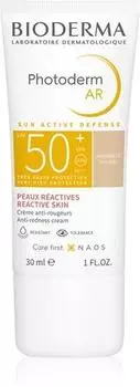 crme protectrice teinte pour peaux trs sensibles sujettes aux rougeurs SPF 50+ TU прозрачный