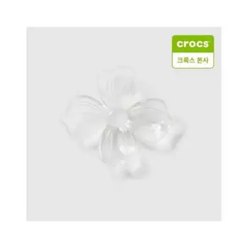 Crocs 3D прозрачный цветок Zibbitz Charm 10014126 shuffle