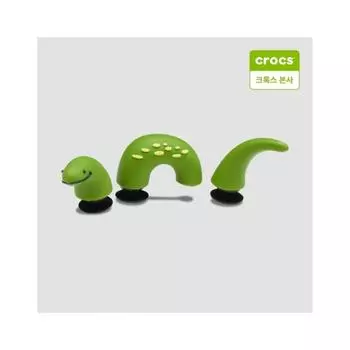 Crocs 3D Зеленая змея Zibbitz Charm 10013808 onefree