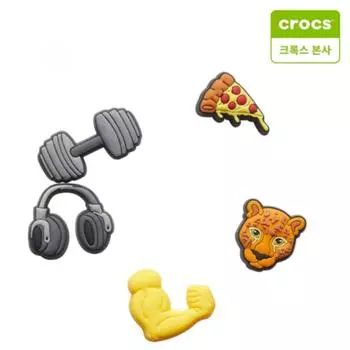 Crocs 5 Piece Gibbitz Set 10008632 FREE