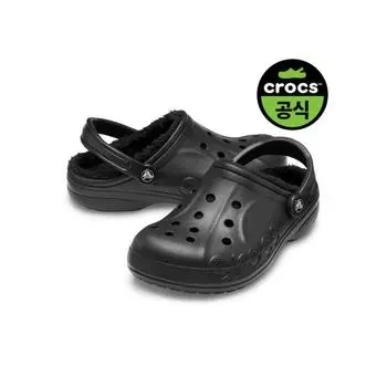Crocs Adult Baya Lined Clog Bk BLACKBLACKZ060M4W6230