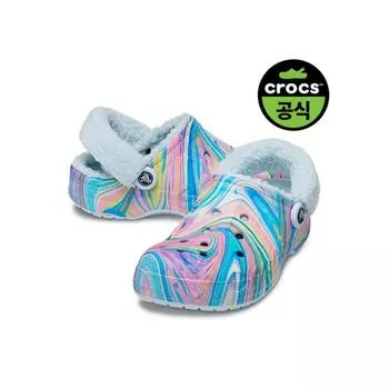 Crocs Adult Baya Lined Fuzz Strapgraphiccg Mbm