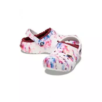Crocs Adult Classic Lined Tie Dye Clog Gam 22fucl206341 GARNETMULTIZ6TS/230