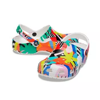 Crocs Adult Classic Retro Resort Clog Wtm 22sucl207849 WHITEMULTI Z94S/M4W6 230
