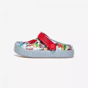 Crocs Мстители Off Coat Clogs Kids Crs209943 Синий Серый 180