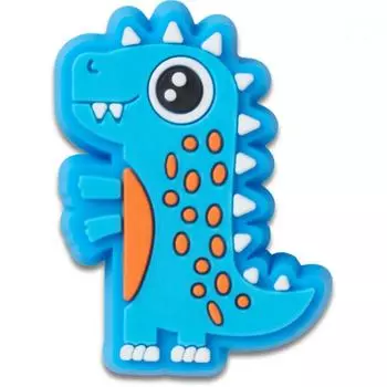 Crocs Аксессуары для штаб-квартиры Galleria Crocs Синий динозавр Zibbitz 10013746 shuffle/one sizefree