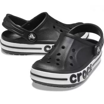 Crocs Baya Band Clog Kids Black Pink 2 Types Choice 1 207019001/C11
