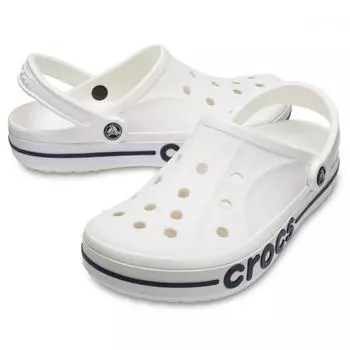 Crocs Baya Band Clogs White Navy 2 Types Choice 1 205089126/M4W6