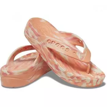 Crocs Baya Marvel Platform Flip Papaya Multi 208462 83f W8