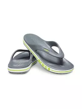CROCS BAYABAND FLIP SGL 24SUFP205393 SLATE GREYLIME PUNCH Z0GX/290