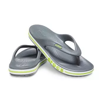 CROCS BAYABAND FLIP SGL 24SUFP205393 SLATE GREYLIME PUNCH Z0GX/M11 290