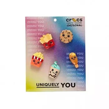 CROCS Bedbot Cute Food Набор из 5 шт. 10012193 FREE 999