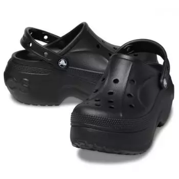 Crocs Bella Clogs Black 210062 001 M6W8(250mm)
