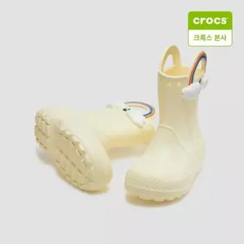 Crocs Ботинки резиновые Starfield Suwon Handle It Rainbow для малышей 211118 76o C7(140mm)