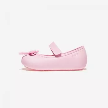 Crocs Brooklyn Bow Mary Jane Flat Toddler Crs210137 Ballerina Pink 130