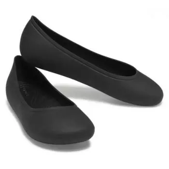 Crocs Brooklyn Flat Black 209384 001 W7(240mm)
