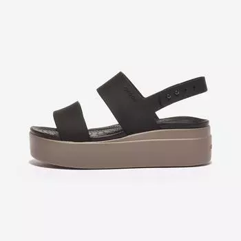 [CROCS] Brooklyn Low Wedge Women CRS206453-1010076987, популярная обувь в Корее. 230