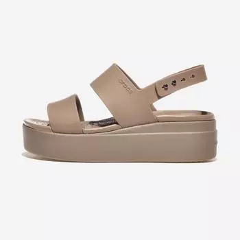 [CROCS] Brooklyn Low Wedge Women CRS206453-1010104251, популярная обувь в Корее. 260