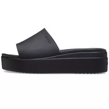 Crocs Brooklyn Slide черные (Женский) Кроссовки женские 208728-001 34-35