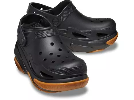 Crocs Bubble Crush Clog 210061-0WS (Черный/22.0/Мужской, женский) чёрный