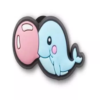 Crocs Bubble Gum Whale Zibbitz 10013335 shuffle/one sizefree