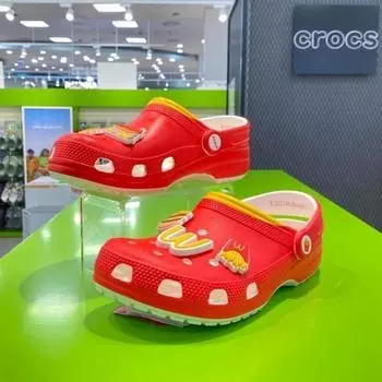 Crocs C hC02 mCdonald S Classic Clogs унисекс съемные mCdxCroCS Clas MULTI/M4W6/230