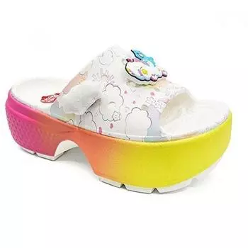 Crocs Care Bear Stomp Slides White 210108 100 M4W6(230mm)