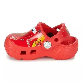 Crocs Cars x Classic Clog Kids Fun Lab — Кроссовки Lightning McQueen Kids красные 204116-8C1 33-34