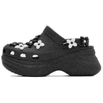 Crocs Classic Bae Clog SMFK Black Diamond Women Sneakers Glitter 211436-0WH 36-37