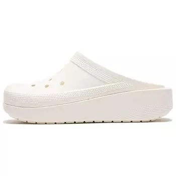 Crocs Classic Blunt Toe Chalk унисекс кроссовки белые 209562-0WV 41-42