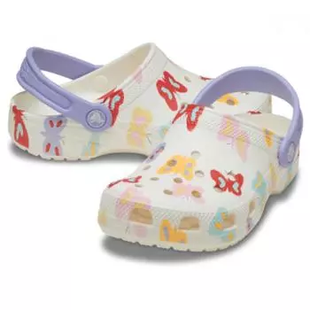 Crocs Classic Butterfly Graphic Clog Kids 211255 0wv C11(175)
