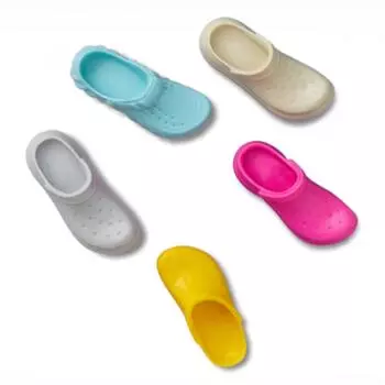 Crocs Classic Clog Zibbitz Set Of 5 10013716 FREE