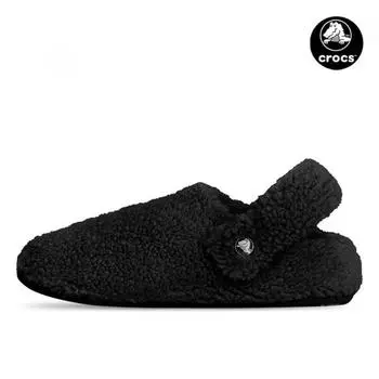 Crocs Classic Cosy Men woMen Winter Cold Weather Fur Slippers 209386 001 209386001/M4W6230