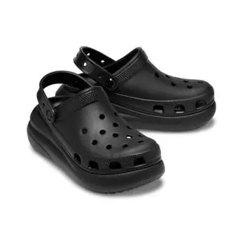 Crocs Classic Crush Clog 207521 001 Black [Classic Crush Clog black/230