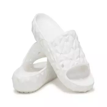 Crocs Classic Geometric Slide 2.0 White 209608 100 white/260