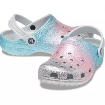 Crocs Classic Glitter Clog Toddler 206992 0zt 206993 0zt C5(120mm)