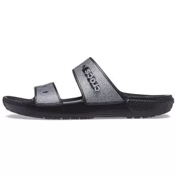 Crocs Classic Glitter II Sandal Black Unisex Sneakers 207769-001 36-37