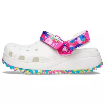 Crocs Classic Hiker Clog Solarized унисекс кроссовки белые многоцветные 207990-94S 41-42