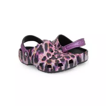 Crocs Classic Leopard Clog Kids 207600 83g J2