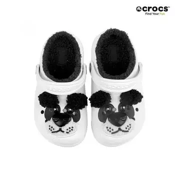 Crocs ClassIc LIned I Am Panda Bear Clog 210395 0wx 2103950WX/C7 (140)
