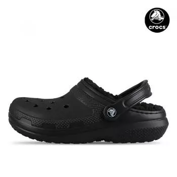 Crocs Classic Lined Men woMen Winter Cold Weather Fur Slippers 203591 060 203591060/M4/W6230